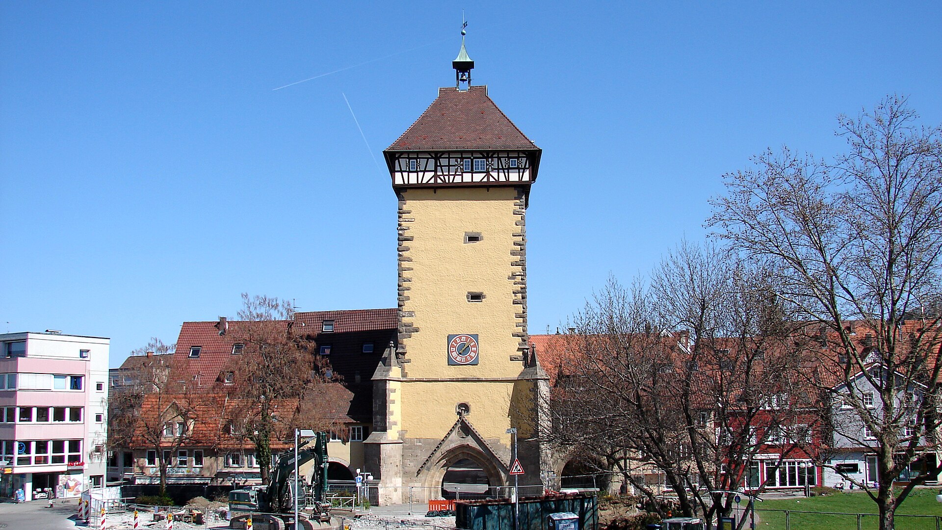 Stadtmotiv in Reutlingen – Reutlingen Tübinger Tor 2012-04